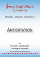 Anticipation Unison choral sheet music cover